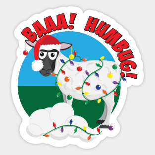 Baaa Humbug! Sticker